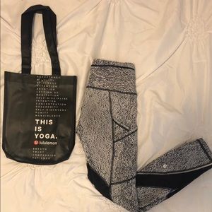 Lululemon speed tight jacquard